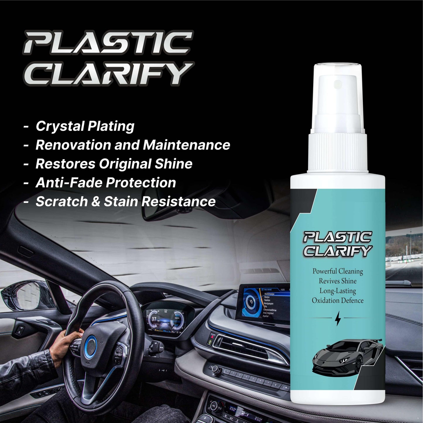 CrystalClean™ Plastic Clarifier – 100g